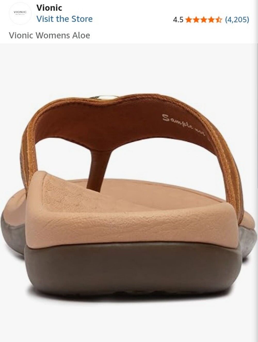 👡 Vionic Aloe - Picture 5 of 9